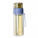 280ML Portable Glass Bottle with Infuser