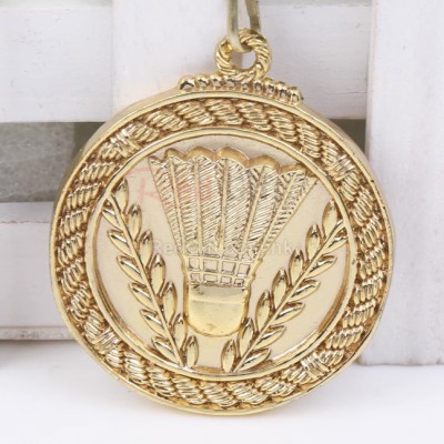 Badminton Metal Medal