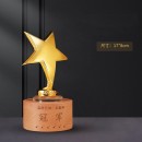 Wooden Metal Trophy