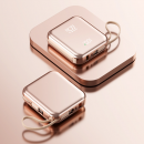 3c自带线快充行动电源