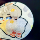 定制3D立体凸凸捏捏毛绒吧唧