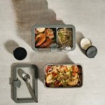 Pure titanium glass lid lunch box
