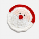 圣诞棉绳编织隔热垫 圣诞棉绳编织隔热垫