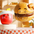 汉堡薯条捏捏乐解压玩具