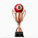 金屬檯球獎杯