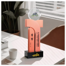 金屬水晶獎座 金屬水晶獎座