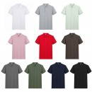Jacquard Cotton Seamless Solid Color Polo Shirt