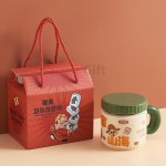 Cartoon God Of Wealth Cup Ceramic Mug