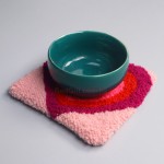 毛巾繡隔熱杯墊