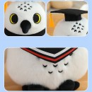 Graduation puppy plush toy