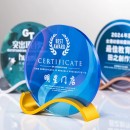 水晶奖座