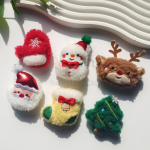 聖誕毛絨胸針/掛件