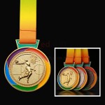 Basketball Metal Medal