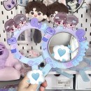 Customizable check-in mirror