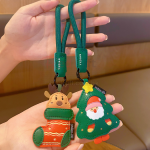 Christmas keychain pendant