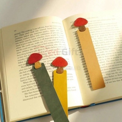Mushroom Head PU Bookmark