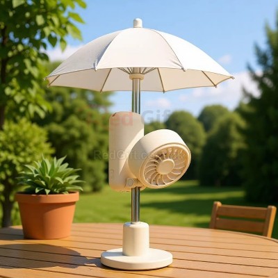 可折疊雨傘夾便攜手持風扇