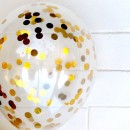 12吋透明亮片水晶气球
