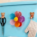 冰箱貼花朵封口夾