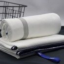 Lightweight And Thin Striped Quick-Drying Sports Towel