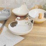 Ceramic Cat Shaped Salad Bowl