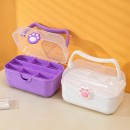 Cute Cat Paw Storage Suitcase