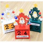 Christmas Tree Wooden Calendar