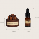 Aromatherapy Diffuser Wood, Flameless Aromatherapy Essential Oil, Fragrance Gift