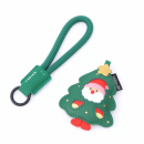 Christmas keychain pendant