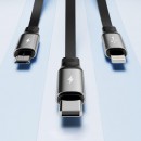 三合一伸縮快充充電線
