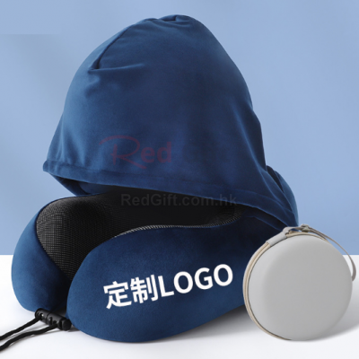 連帽護頸u型枕