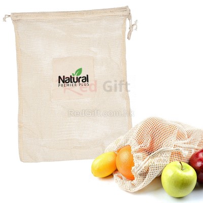 Cuban Cotton Mesh Produce Bag