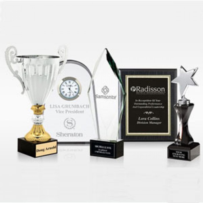 Info of Crystal Trophy and Medal