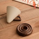 Stoneware Funnel Coffee Cup