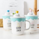 Mobile Phone Holder Ceramic Cup