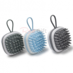 Scalp massaging shampoo brush