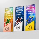 金银铜水晶奖座 金银铜水晶奖座