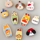 Magnetic refrigerator sticker bottle opener
