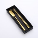 2-In-1 Spoon, Fork And Chopsticks Tableware