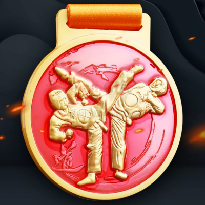 Taekwondo Metal Medal