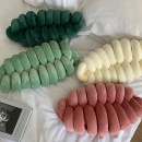 毛毛虫编织坐垫 毛毛虫编织坐垫