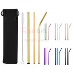 Straw Set with Pouch