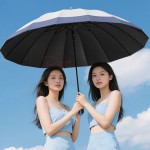 16骨拼接長柄直傘