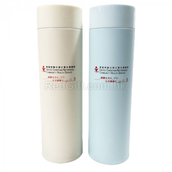 500ML不銹鋼直身保溫杯-基督教聯合那打素社康服務