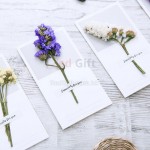 Dried Flower Greeting Card