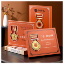 創意襟章皮革獎牌