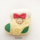 圣诞毛绒胸针/挂件