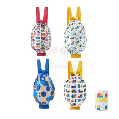 迷你摺疊斜挎收納背包