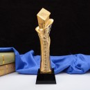 Outstanding Resin Crystal Trophy