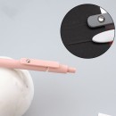 低重心鋼珠筆夾中性筆